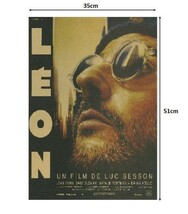 P07 新品 映画 レオン LEON かっこいい ポスター インテリアに最適 お店やリビングに最適 ビンテージ ナタリー ポートマン ジャンレノ_画像2