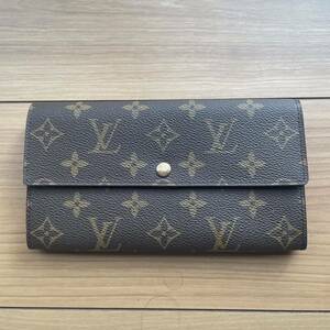 【1円】ルイヴィトン LOUIS VUITTON 財布 長財布　モノグラム 