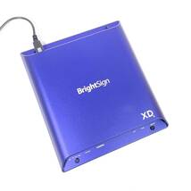 【美品】【美品】BrightSign XD233 デジタルサイネージプレーヤー ブライトサイン XD3 シリーズ ベーシックインタラクティブ対応モデル 4K_画像2