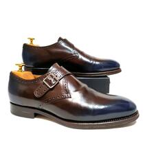 【circolo】 チルコロ　モンクストラップ　革靴　UK7.5　イタリア製　本革　レザーシューズ　メンズ　UK7.5　グッドイヤーウェルト製法_画像5