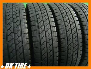 ◆BS BLIZZAK VL1◆ 9-10分山 スタッドレス 175R13 LT 8PR【4本セット】バリ溝★'19製★ゴムok★交換★ブリヂストン★冬用タイヤ★画像多数