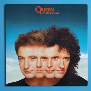 【UK盤/試聴済LP】QUEEN『THE MIRACLE』1989年PARLOPHONE PCSD107★クイーン★稀少盤