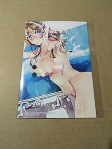 ギャルが陰キャと銭湯やるとか無理ゲーすぎて詰んでるし。　COMIC ZIN 購入特典 イラストカード　ジェームスほたて