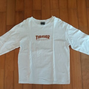 THRASHER　長袖Tシャツ　白