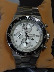 SEIKO セイコー PROSPEX プロスペックス SBDP023 / 7T62-0KF0 スピードマスター クロノグラフアラーム チタン・稼働品(アラームも含む)！！