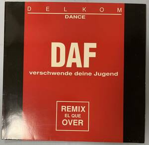 UKオリジナル盤12EP DAF Verschwende Deine Jugend Nitzer Ebb meat beat manifesto depeche mode