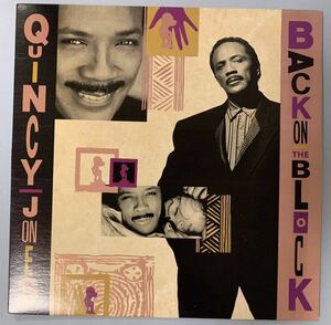 希少アナログ US盤LP 89年Quincy Jones / Back On The Block Tevin Campbell Chaka Khan Big Daddy Kane Kool Moe Dee Al B. Sure! DeBarge
