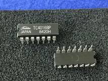 TC4016BP 【即決即送】 東芝 4000番シリーズ CMOS QL-Y7 QL-Y55F MBD100 [109TyK/291346M] TOSHIBA Quad Bitateral Switch２個_画像1