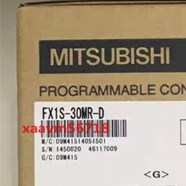 新品　MITSUBISHI/三菱　FX1S-30MR-D　PLC【保証付き】【送料無料】