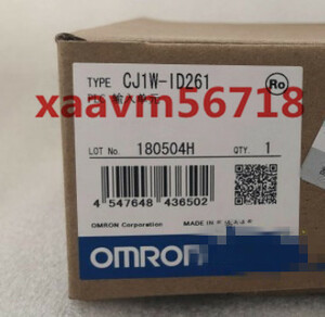 新品　OMRON/オムロン　CJ1W-ID261 　入力ユニット 【保証付き】【送料無料】