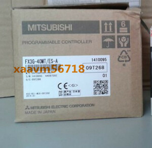 新品　MITSUBISHI/三菱電機　 FX3G-40MT/ES　 シーケンサ　【保証付き】【送料無料】