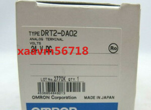 新品　OMRON/オムロン　DRT2-DA02　プログラマブルコントローラαシリーズ【保証付き】【送料無料】