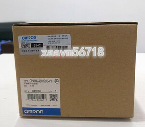 新品　OMRON/オムロン 　CPUユニット　CPM1A-40CDR-D-V1【保証付き】【送料無料】