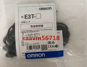 新品 OMRON/オムロン E3T-ST11 光電センサ 【保証付き】【送料無料】