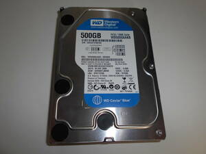 Western Digital WD5000AAKB IDE HDD 500GB 使用時間90時間