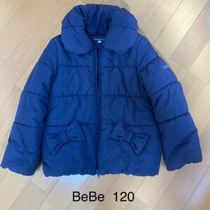 BeBe 中綿コート　120センチ