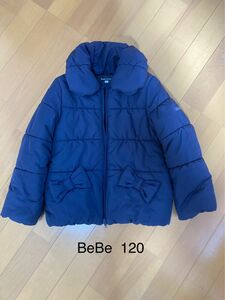 BeBe 中綿コート　120センチ