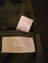 【超希少】極美品 Dior homme 03AW【Luster期】エディ スリマン愛用 チェスターコート 黒 ラスター サンローラン CELINE エディアーカイブ_画像8