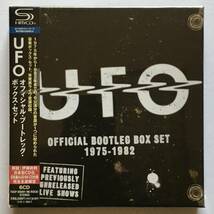 【未開封新品CD】UFO「OFFICIAL BOOTLEG BOX SET 1975−1982」JAPAN SHM-CD 6DISCS LIMITED EDITION シールド未開封 SEALED!!_画像1