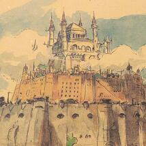 【匿名&補償付き配送】ジブリ 天空の城ラビュタ 設計図 ポスター / Studio Ghibli Castle Poster B3サイズ 縦 35cm x 横 51cm _画像4