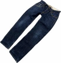 Levi's ☆ 504 デニムパンツ ローライズ ジーンズ インディゴ ブルー W28 アメカジ 大人カジュアル 古着 人気 定番 リーバイス■Ja6711_画像1