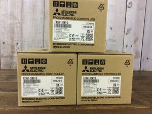 【AH-02775】★送料無料★ 新品未使用品 MITSUBISHI 三菱電機 FX3UCシリーズ シーケンサ FX3UC-32MT/D 3個セット