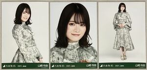 乃木坂46 山崎怜奈 WEB SHOP限定 スペシャル衣装32 生写真 3種コンプ 検)月別 ヨリ チュウ ヒキ 2期生 2021 June