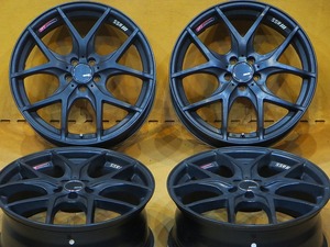 4本セット【SSR GTV03】18インチ 7.5J+48 PCD100-5H カローラツーリング 86 BRZ ウィッシュ プリウス インプレッサスポーツ レガシィ 