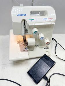 C3H1-1191 【中古/通電○】JUKI ジューキ 1本針・3本糸調節付き オーバーロックミシン RS-10 簡易動作のみ確認