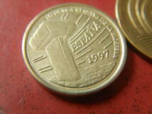 外国・スペイン／５ペセタ・アルミニウム青銅貨：バレアレス諸島（1997年）　231120_画像3