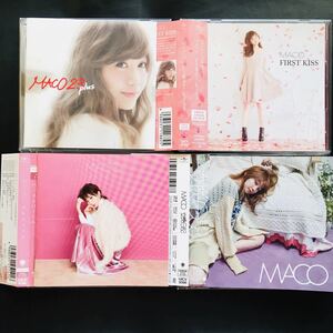 【4枚セット】MACO / 23 plus ,FIRST KISS, メトロノーム,交換日記 (初回限定盤)(DVD付) UTA REO LISA☆★