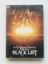 【DVD】ACID BLACK CHERRY 2008 TOUR BLACK LIST / yasu ,ジャンヌダルク☆★_画像1