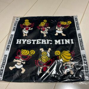 ヒスミニ★ループ付ハンドタオル★新品★ブラック