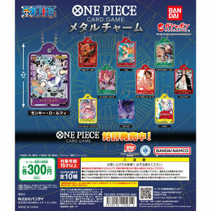 【送料込み】ONE PIECE カードゲーム メタルチャーム　全10種セット♪