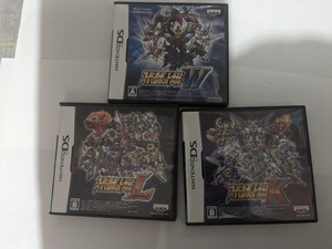 中古　ＤＳ スーパーロボット大戦 Ｗ、Ｋ、Ｌ　３本セット