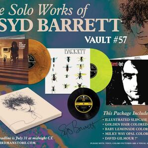 Syd Barrett The Solo Works Of SYD BARRETT 3LP + 7インチ アナログBOX シド・バレット Pink Floyd David Gilmour ピンク・フロイドの画像1