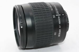 【外観特上級】Nikon AFレンズ AF 28-80mm F3.3-5.6G ブラック　#t10255-1