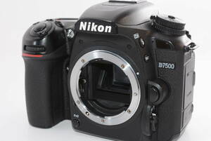 【外観特上級】Nikon デジタル一眼レフカメラ D7500 ボディ ブラック　#m6980