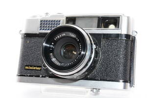 【外観特上級】YASHICA minister 4.5ｃｍ F2.8 ヤシカ　#e7836