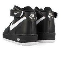 NIKE ナイキ エアフォース1 MID'07 26.5cm 黒 DV0806-001 23-1020-7-6_画像4