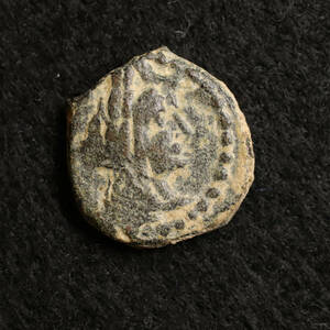 ナバテア王国 プルタ銅貨（紀元前後）[E983]コイン,古代ローマ,古代ギリシア,古代ギリシャ