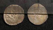 モロッコ アラウィー朝 1/4ディルハム銀貨（1860年前後）テトゥアン・ミント 2個セット[E1113]コイン_画像3