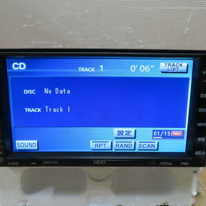 動作保証付★V8888/トヨタ純正 NHDN-W56 HDDナビ 地図2016年 TVワンセグ内蔵 CD DVD再生OK タッチパネル正常の画像6