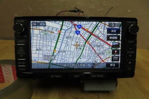 動作保証付★V8948/三菱純正　MMCS 　J-11/8750A371　アウトランダー CW5W　地図2012年　TVワンセグ　Bluetooth内蔵　CD DVD再生OK