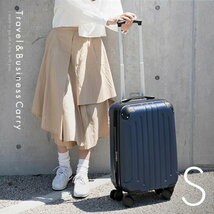 スーツケース 機内持ち込み Sサイズ 40L キャリーケース キャリーバッグ おしゃれ かわいい 軽量 小型 拡張 キャリー ケース_画像1