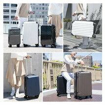 スーツケース 機内持ち込み Sサイズ 40L キャリーケース キャリーバッグ おしゃれ かわいい 軽量 小型 拡張 キャリー ケース_画像2