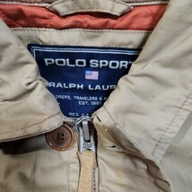 【POLO SPORT】【ポロスポーツ】ジャケット　サイズＳ　ベージュ　コート　アウター　ラルフローレン　_画像9