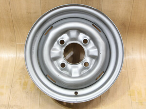 B233 TOPY 旧車 当時物 激レア 日産純正 鉄ホイール 12X4J+30 PCD114.3 ハブ径73mm 12インチ JDM USDM サニトラ B110 サニー 軽トラ 軽バン