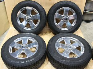 B237 JEEP ジープ グランド チェロキー 純正 18X8J+56.4 PCD127 265/60R18 スタッドレス バリ山 トレイルホーク 手渡し可能です 山梨県