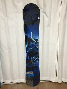 BURTON　CLASH　バートン　クラッシュ　１５８ｃｍ　ロッカー　グラトリ　板のみ